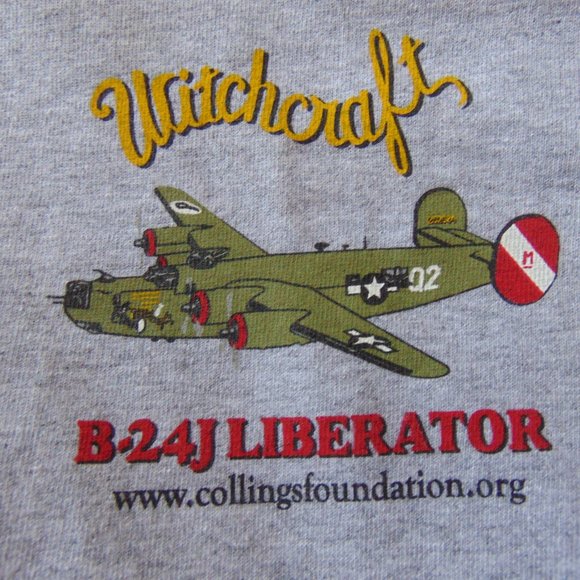 Witchcraft B-24J Liberator TShirt SZ 2X Nice! - Picture 3 of 7